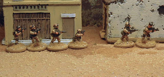 In a comment on one of my previous posts someone  asked how the Peter Pig Marines that I’m using for Rangers matched scale wise with the Flashpoint Delta Force. I...